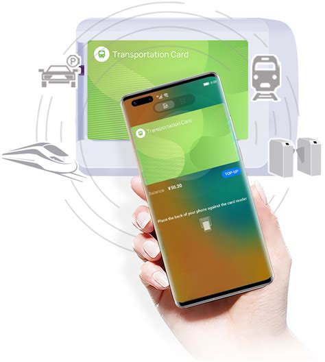 huawei nfc won't read physical card